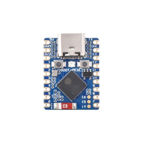ESP32-S3 Mini Development Board, ESP32-S3FH4R2 SoC, 240MHz - Wi-Fi - Bluetooth 5 - Without Pin Header