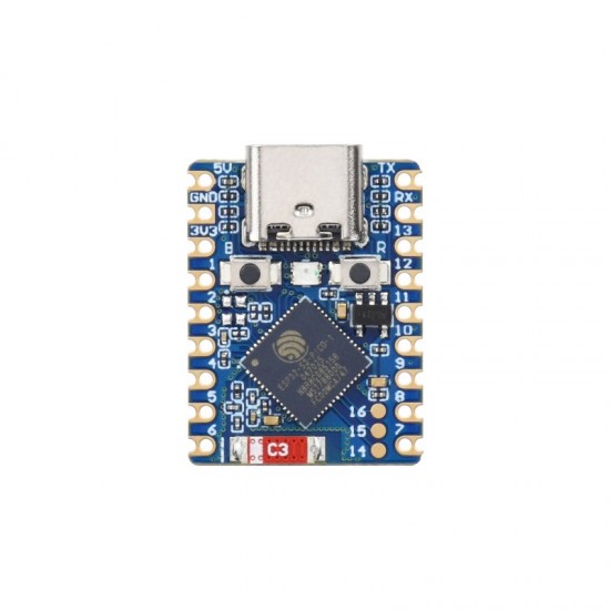 ESP32-S3 Mini Development Board, Based on ESP32-S3 Dual-Core Processor, 240MHz Running Frequency, 8MB Flash & 8MB SRAM, 2.4GHz Wi-Fi & Bluetooth 5 - Unsolder Version ESP32-S3 Mini Development Board, Based on ESP32-S3 Dual-Core Processor, 240MHz Running Frequency, 8MB Flash & 8MB SRAM, 2.4GHz Wi-Fi & Bluetooth 5 - Unsolder Version