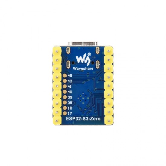 ESP32-S3 Mini Development Board, Based on ESP32-S3 Dual-Core Processor, 240MHz Running Frequency, 8MB Flash & 8MB SRAM, 2.4GHz Wi-Fi & Bluetooth 5 - Soldered