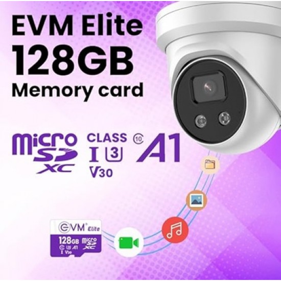 EVM 128GB Class 10 Micro SD Card