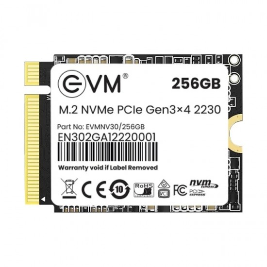 SSD 256GB M.2 NVMe PCIe Gen3x4 2230  