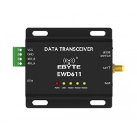 EBYTE EWD611-900NW20(485) Industrial 850MHz~930MHz Wireless Video & Data Transmission Radio | RS485 + RJ45 Ethernet | 20dBm | 16Mbps | 1km Range
