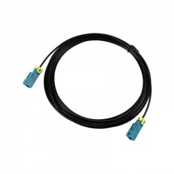 Fakra Z-Coded Dual Female Waterproof Coaxial Cable, RG174 Coaxial Cable, 5m Length, Compatible With GMSL1/2 Cameras