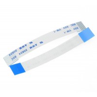 18Pin 0.5mm Pitch 100mm Same Side Contact FFC Cable (Flexible Flat Cable) - 100mm Length