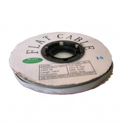 Flat Ribbon Cable 100ft Roll - 10 Pin - 10 conductors - FRC Computer Cable Flat Ribbon Cable 100ft Roll - 10 Pin - 10 conductors - FRC Computer Cable