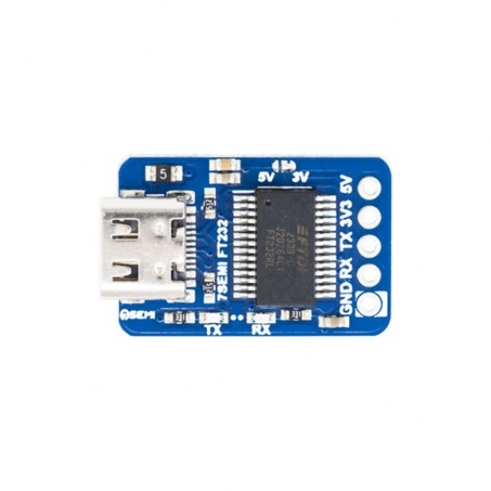 7Semi FT232 USB-C UART (TTL) Module – 3.3V/5V Serial Converter (MPN: CM-11016) 7Semi FT232 USB-C UART (TTL) Module – 3.3V/5V Serial Converter (MPN: CM-11016)