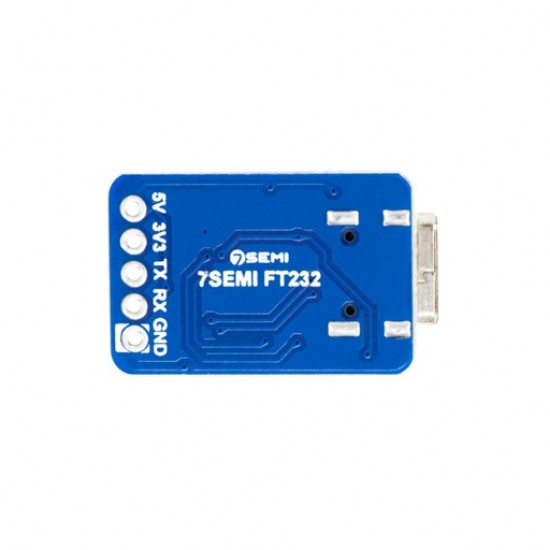 7Semi FT232 USB-C UART (TTL) Module – 3.3V/5V Serial Converter (MPN: CM-11016) 7Semi FT232 USB-C UART (TTL) Module – 3.3V/5V Serial Converter (MPN: CM-11016)