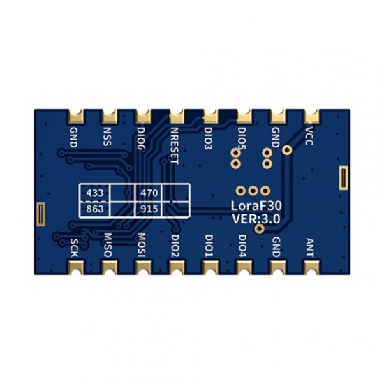 G-NiceRF LoRa1276F30 868MHz SX1276 500mW Long Range LoRa Wireless LoRa Module G-NiceRF LoRa1276F30 868MHz SX1276 500mW Long Range LoRa Wireless LoRa Module