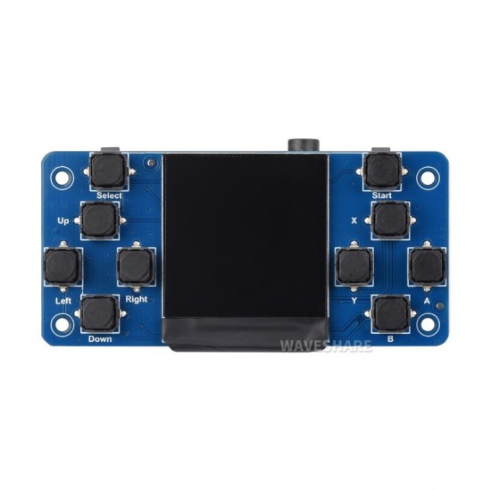 GamePi13 1.3inch LCD Game Console For Raspberry Pi, 240x240 Resolution, Integrated ST7789 Driver Chip, SPI Communication