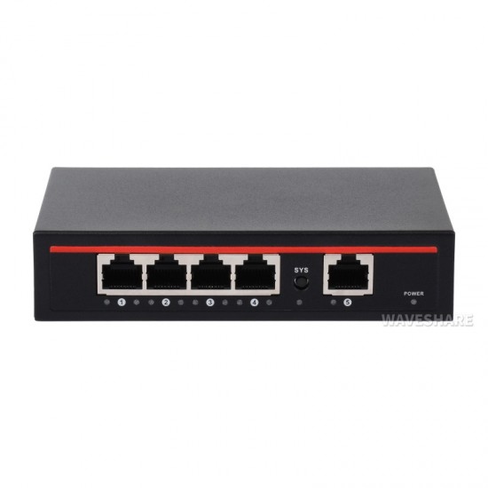 AC PoE Integrated Gigabit Router, 5 Gigabit Ports, Standard PoE Power Supply Output, AP Management