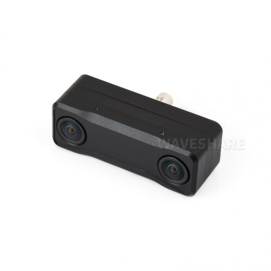 1MP Global Shutter GMSL Stereo Camera, Built-in IMU Module, Stereo Synchronization, 120° FoV, Supports 60FPS Real-time Image Capture