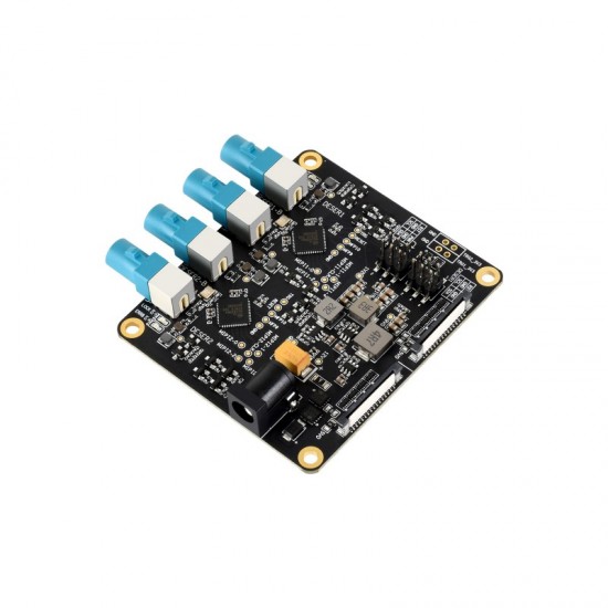 4-Ch GMSL Camera Adapter Board, Equipped With MAX9296 Deserializer, High-Speed And Low-Latency Serial Transmission, Compatible With Raspberry Pi 5 4-Ch GMSL Camera Adapter Board, Equipped With MAX9296 Deserializer, High-Speed And Low-Latency Serial Transmission, Compatible With Raspberry Pi 5