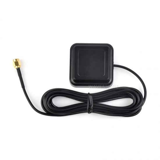 GNSS L1+L5 Dual-frequency Active Antenna, SMA-J Connector, Supports Multi-GNSS Positioning Systems