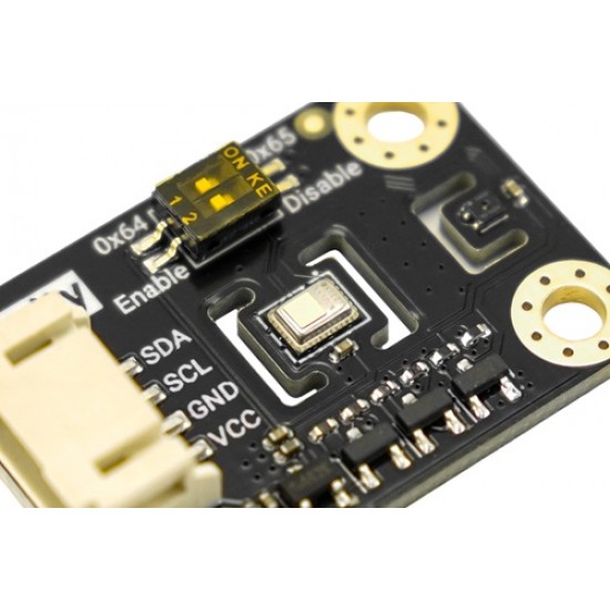 DF ROBOT Gravity: STCC4 True Carbon Dioxide (CO2) Sensor (3-in-1 Air Quality Monitoring, 400 ~ 5000ppm) (SEN0678)