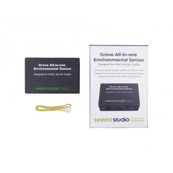 Seeed Studio Grove - SEN54 All-in-one environmental sensor - VOC, RH, Temp, PM1.0/2.5/4/10 with proprietary algorithms, HVAC, Air Purifier (MPN:101021013)