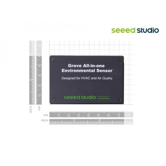 Seeed Studio Grove - SEN54 All-in-one environmental sensor - VOC, RH, Temp, PM1.0/2.5/4/10 with proprietary algorithms, HVAC, Air Purifier (MPN:101021013)