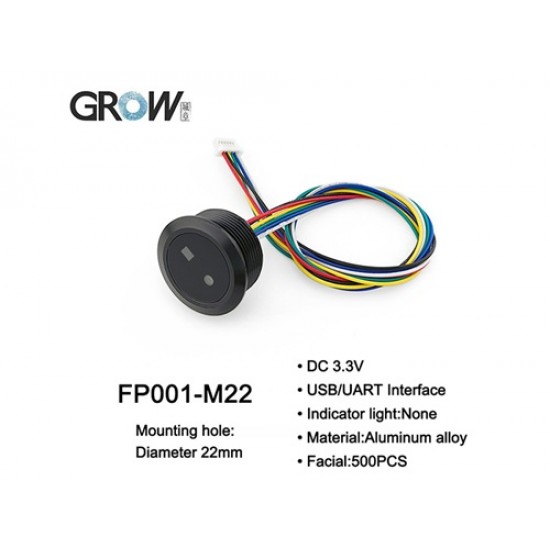 GROW FP001-M22 Aluminum Alloy Facial Recognition Module - UART & USB Interface