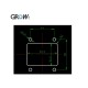 GROW GM72 Black Plastic Protection Panel for Fingerprint Module