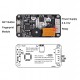 GROW KL261+ R558 DC5.5-15V Realy Output Low Power Consumption Fingerprint Access Control Board With Admin/User Function