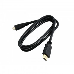 Waveshare HDMI to Micro HDMI Cable, Suit for Raspberry Pi 4B - 1Meter Cable Length Waveshare HDMI to Micro HDMI Cable, Suit for Raspberry Pi 4B - 1Meter Cable Length