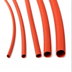 Heat Shrink Sleeve - 2 / 6 / 8mm Diameter - Red - 1 Meter - Woer Heat Shrink Sleeve - 2 / 6 / 8mm Diameter - Red - 1 Meter - Woer