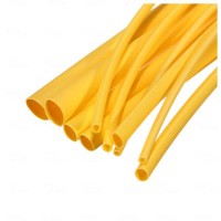Heat Shrink Sleeve - 2 / 4 / 6mm Diameter - Yellow - 1 Meter - Woer