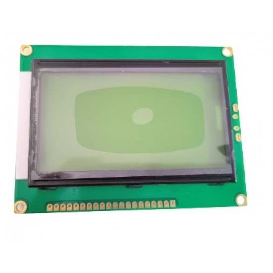 HED12864N-2YG 128x64 LCD - Yellow Green Background
