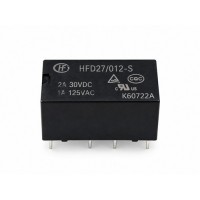 Hongfa HFD27/012-S 12V 12V 2A PCB Mount Miniature Relay