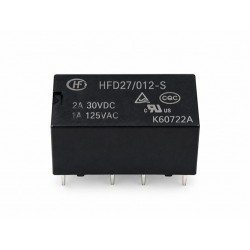 Hongfa HFD27/012-S 12V 12V 2A PCB Mount Miniature Relay