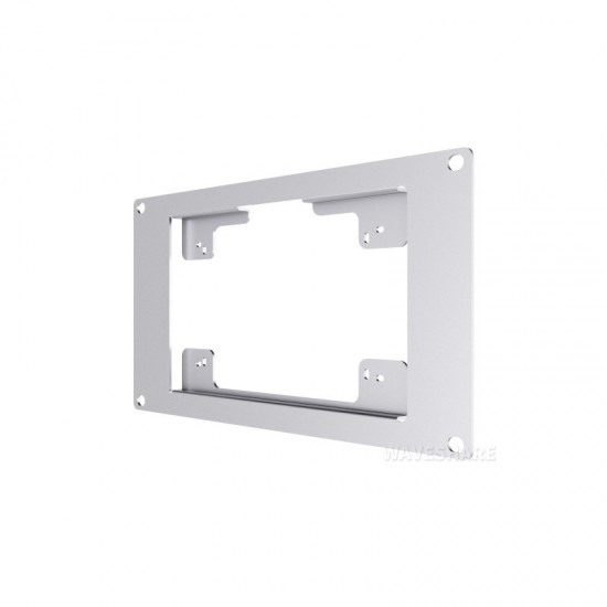 Waveshare HomeRack 7inch DSI Display Mounting Panel, 3U Mounting Space, Compatible With Official Raspberry Pi 7inch Touch Displays