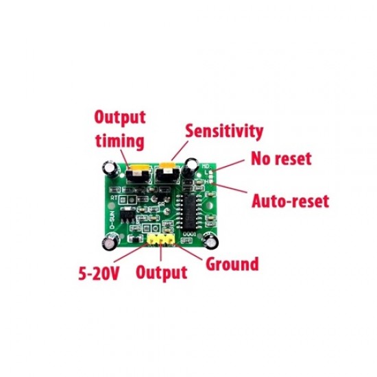 HW-416-B Passive Infrared (PIR) Motion Sensor