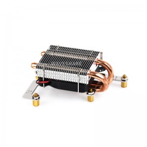 VisionFive2 CPU Cooling Fan, U-Shaped Copper Tube, Cooling Fins, Low-profile Ice Tower Fan VisionFive2 CPU Cooling Fan, U-Shaped Copper Tube, Cooling Fins, Low-profile Ice Tower Fan