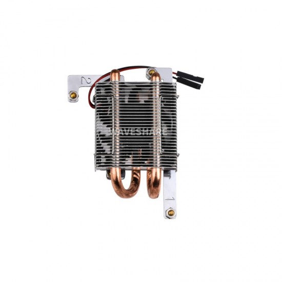 VisionFive2 CPU Cooling Fan, U-Shaped Copper Tube, Cooling Fins, Low-profile Ice Tower Fan