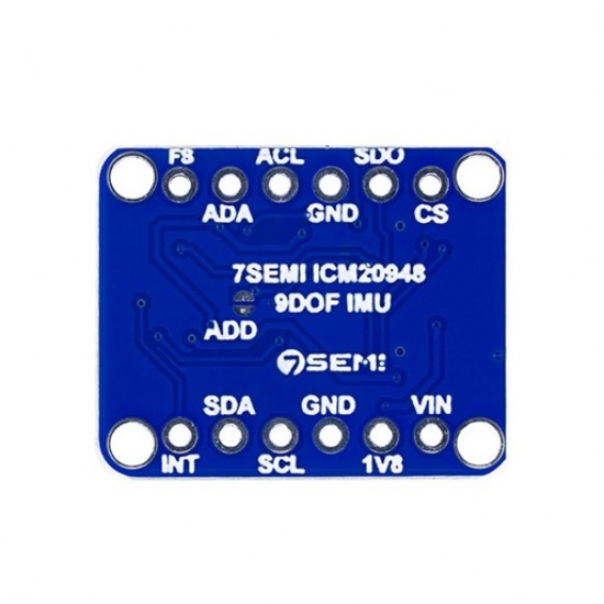 ICM-20948 9DoF IMU Breakout (MPU-9250 Upgrade)