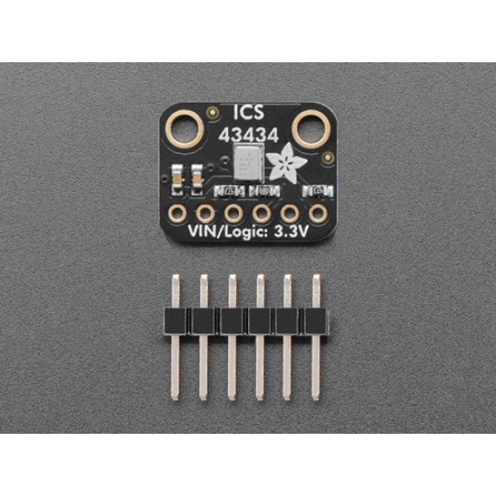 Adafruit I2S MEMS Microphone Breakout - ICS-43434 (MPN:6049)