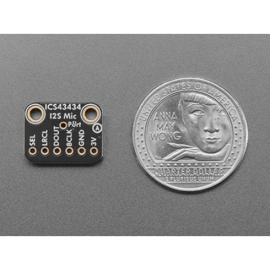Adafruit I2S MEMS Microphone Breakout - ICS-43434 (MPN:6049)