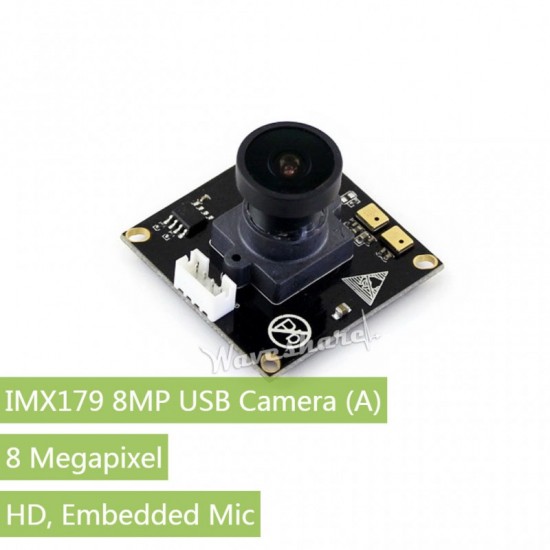 IMX179 8MP USB Camera Module - Embedded MIC - 3288x2512 resolution