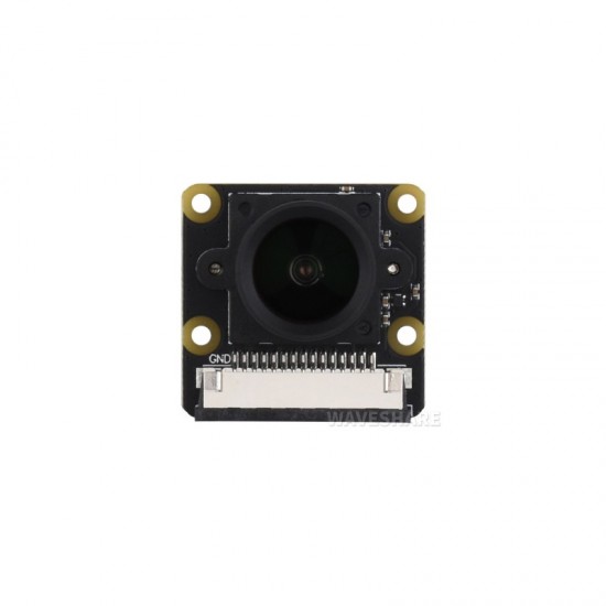 Waveshare IMX290 2MP Camera Module (A), IMX290 Sensor Chip, Better Sensitivity In Low-Light Condition, Distortion-Free, Supports Raspberry Pi Series Boards