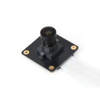 Waveshare IMX296 1.6MP M12 Mono Camera, Global Shutter, Supports Raspberry Pi Series Boards