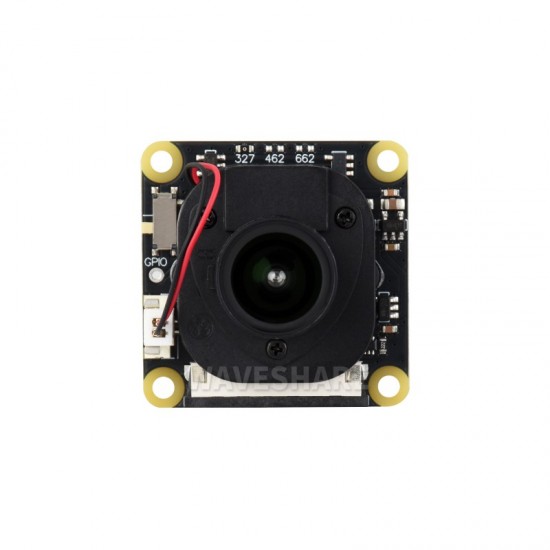 Waveshare IMX327 2MP IR-CUT Camera, Starlight Camera Sensor, Fixed-Focus, 90° Diagonal FOV, Compatible With Raspberry Pi Series Boards Waveshare IMX327 2MP IR-CUT Camera, Starlight Camera Sensor, Fixed-Focus, 90° Diagonal FOV, Compatible With Raspberry Pi Series Boards