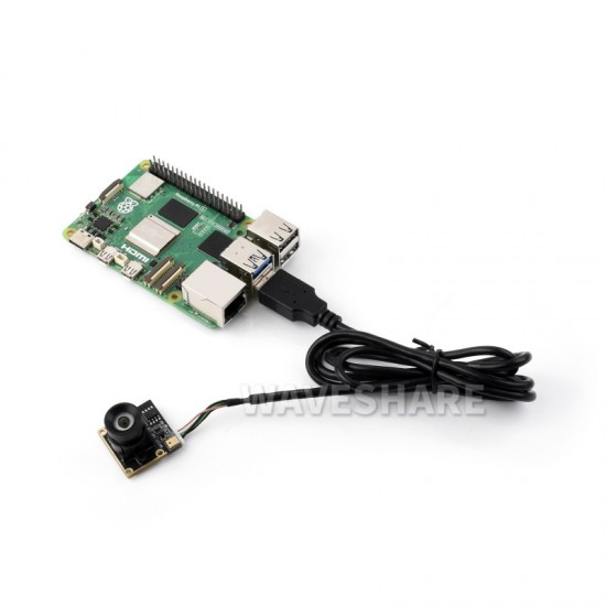 IMX335 5MP USB Camera (C), 2K Video Recording, Better Sensitivity In Low-Light Condition, Wide Dynamic Range, Distortion-Free