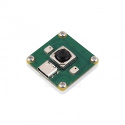 Waveshare IMX378 12MP USB Camera (A), Supports 30 FPS Output, Better Sensitivity In Low-Light Condition, Distortion-Free, Onboard Dual Microphones