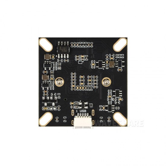 IMX415 8MP High-resolution USB Camera Module, IMX415 Sensor Chip, USB2.0 Port, Onboard Dual Microphones, Distortion-free