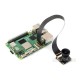 IMX477-160 12.3MP Camera, 160° FOV, Applicable for Raspberry Pi / Jetson Nano