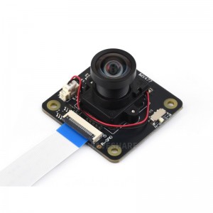 Waveshare IMX477 IR-CUT 12.3MP Camera (B), Applicable For Raspberry Pi / Jetson / RDK Series Boards