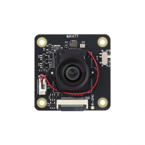 Waveshare IMX477 IR-CUT 12.3MP Camera (B), Applicable For Raspberry Pi / Jetson / RDK Series Boards Waveshare IMX477 IR-CUT 12.3MP Camera (B), Applicable For Raspberry Pi / Jetson / RDK Series Boards