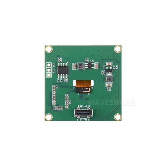 Waveshare IMX563 12MP OIS USB Camera (A), Autofocus, Dual-Axis Optical Image Stabilization (OIS), USB 2.0 Type-C Port