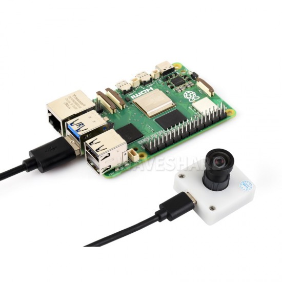 Waveshare IMX577 12MP USB Camera (A), 3840 × 3024 Resolution, 113° FOV, Distortion-Free, Plug and Play Waveshare IMX577 12MP USB Camera (A), 3840 × 3024 Resolution, 113° FOV, Distortion-Free, Plug and Play