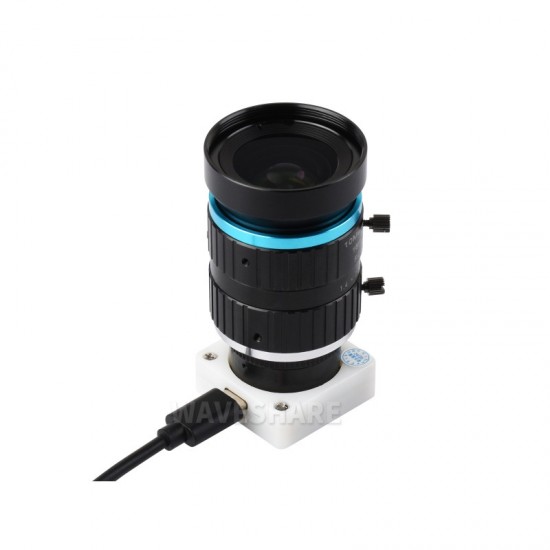 Waveshare IMX577 12MP USB Camera (B), 3840 × 3024 Resolution, Plug and Play, Supports C/CS Lenses Waveshare IMX577 12MP USB Camera (B), 3840 × 3024 Resolution, Plug and Play, Supports C/CS Lenses