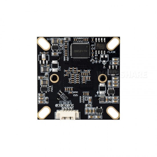 Waveshare IMX678 8MP M12 USB Camera Module, IMX678 Sensor Chip, USB2.0 Port, Better Sensitivity In Low-Light Condition, Easy To Use